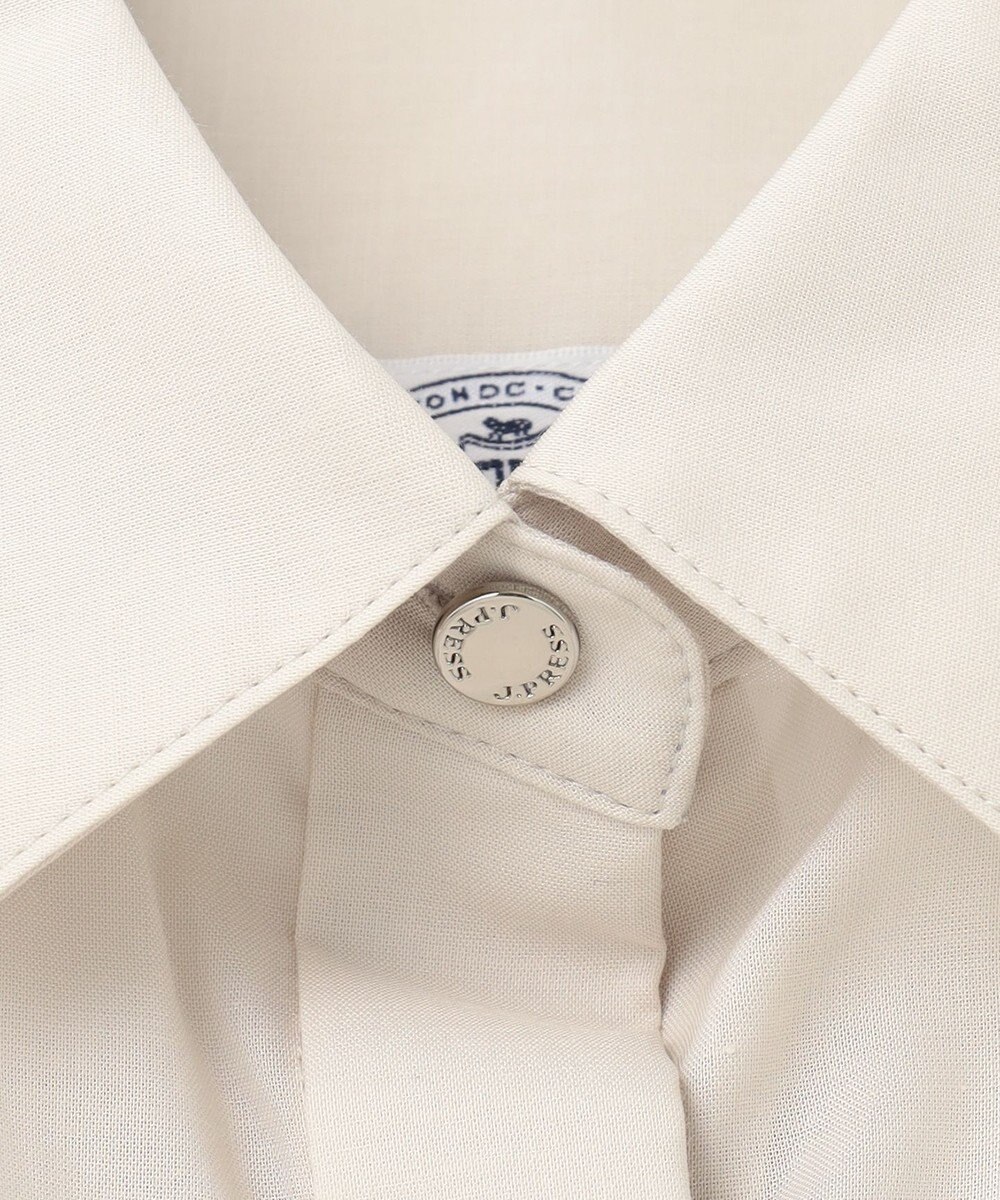 J.PRESS LADIES 【洗える】キュームコアソフトローン シャツ ブラウス 