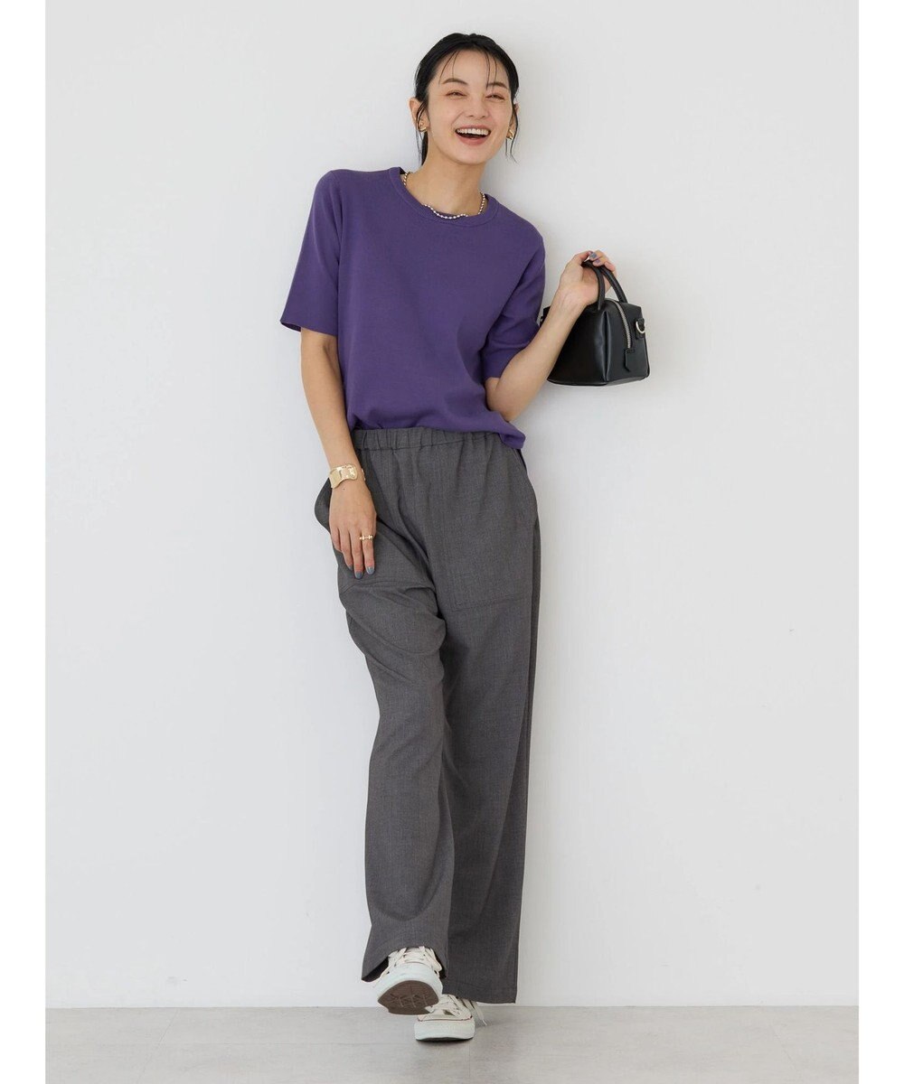 AMERICAN HOLIC ５分袖ニットプルオーバー 