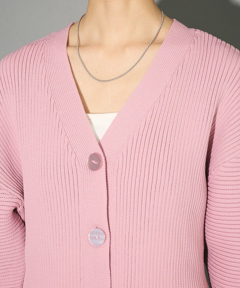 Green Parks リブニットカーディガン 