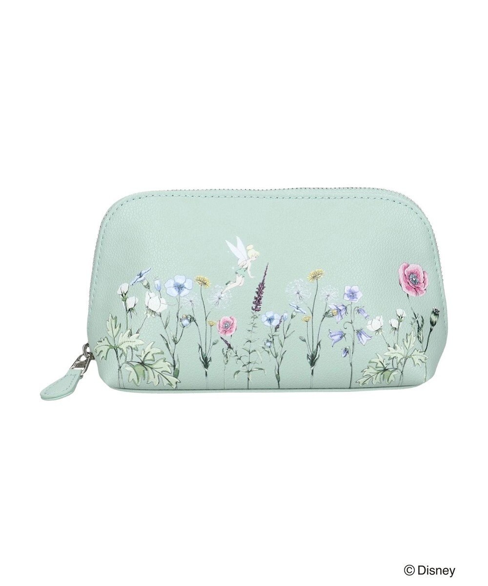 Green Parks ピーター・パン／フラワー合皮ポーチ 