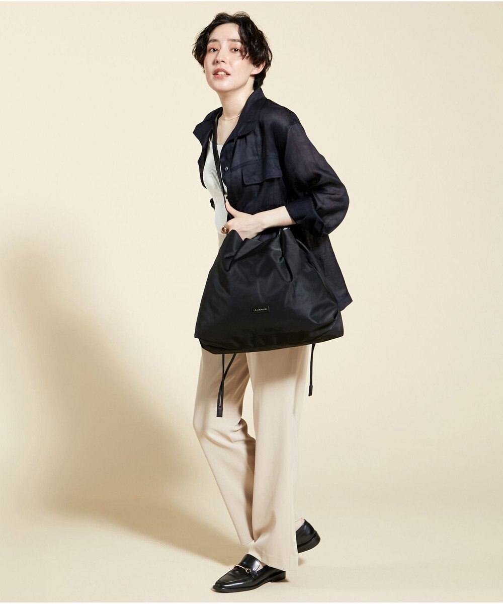 LA BAGAGERIE ドローストリング2WAYトート Mサイズ 