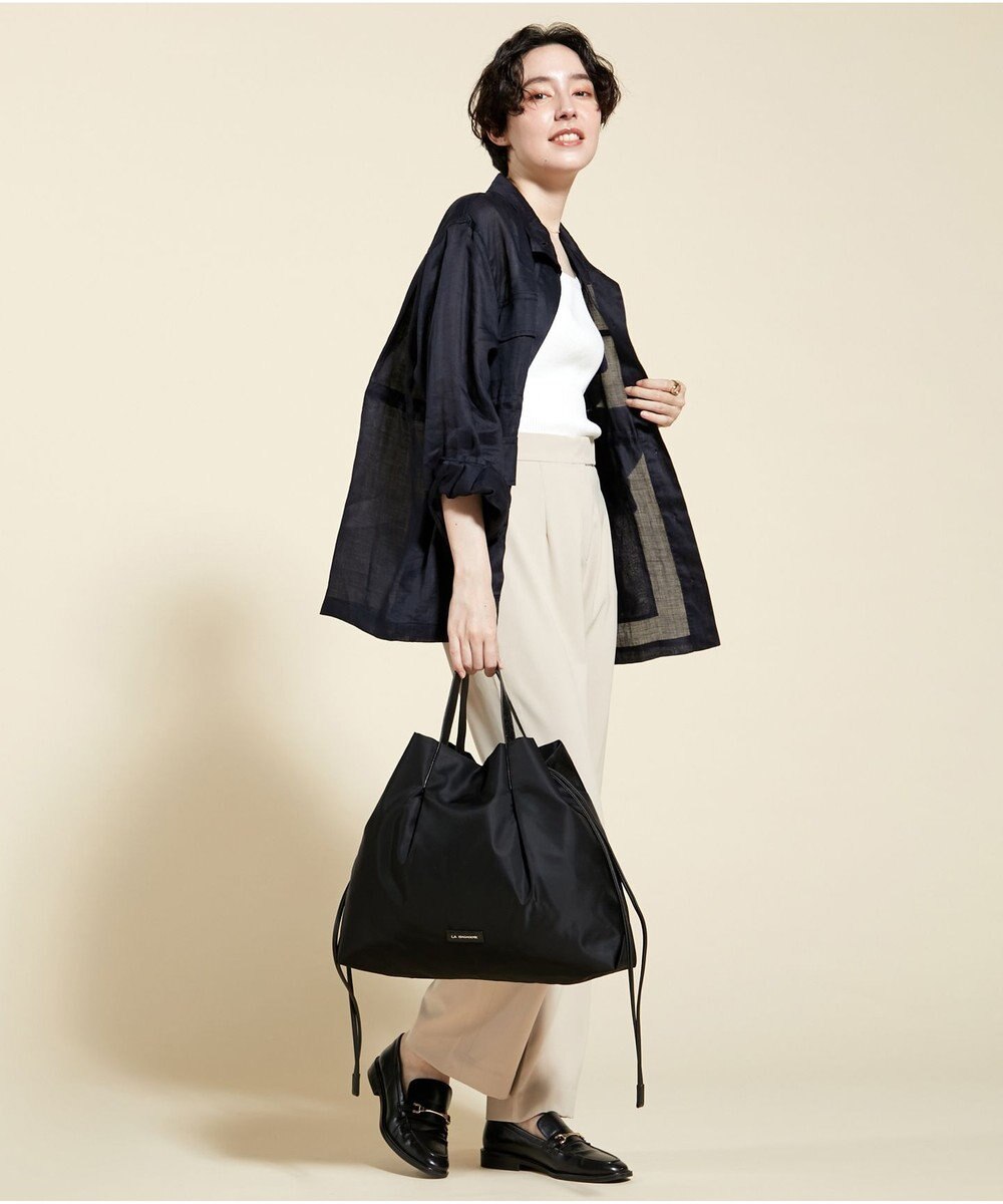 LA BAGAGERIE ドローストリング2WAYトート Mサイズ 