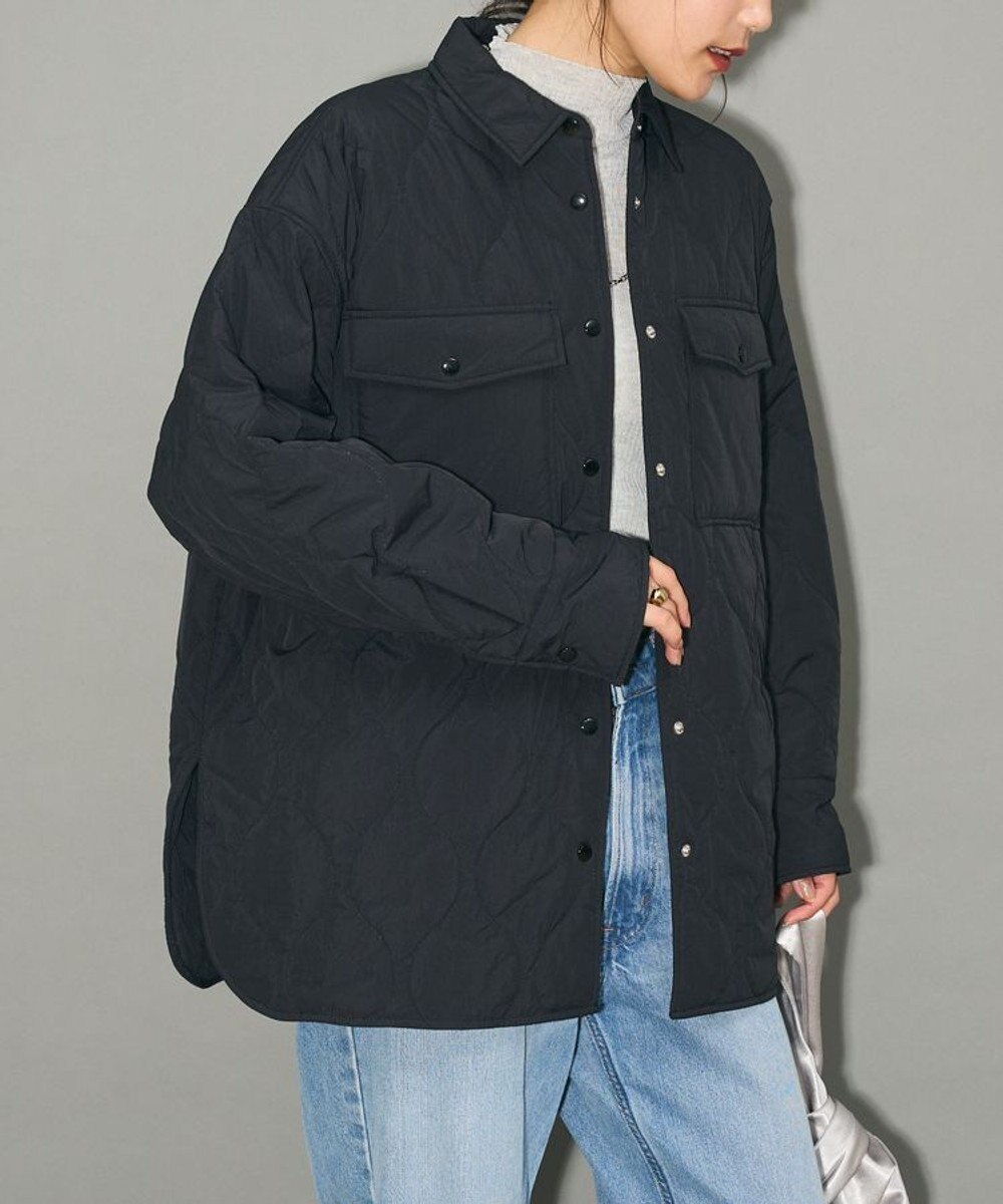 Green Parks キルティングシャツブルゾン 
