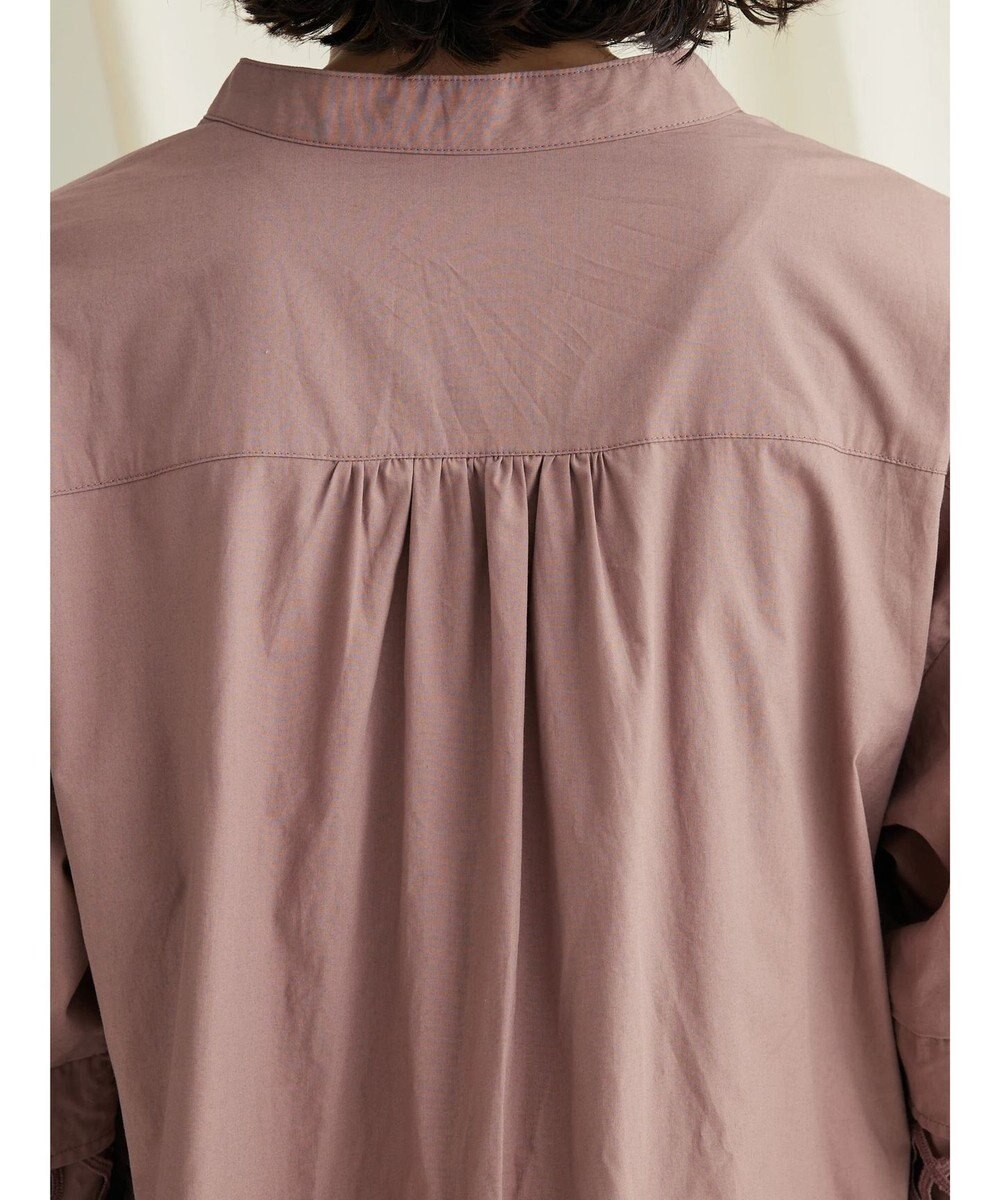 CRAFT STANDARD BOUTIQUE 袖レース使いワンピース 