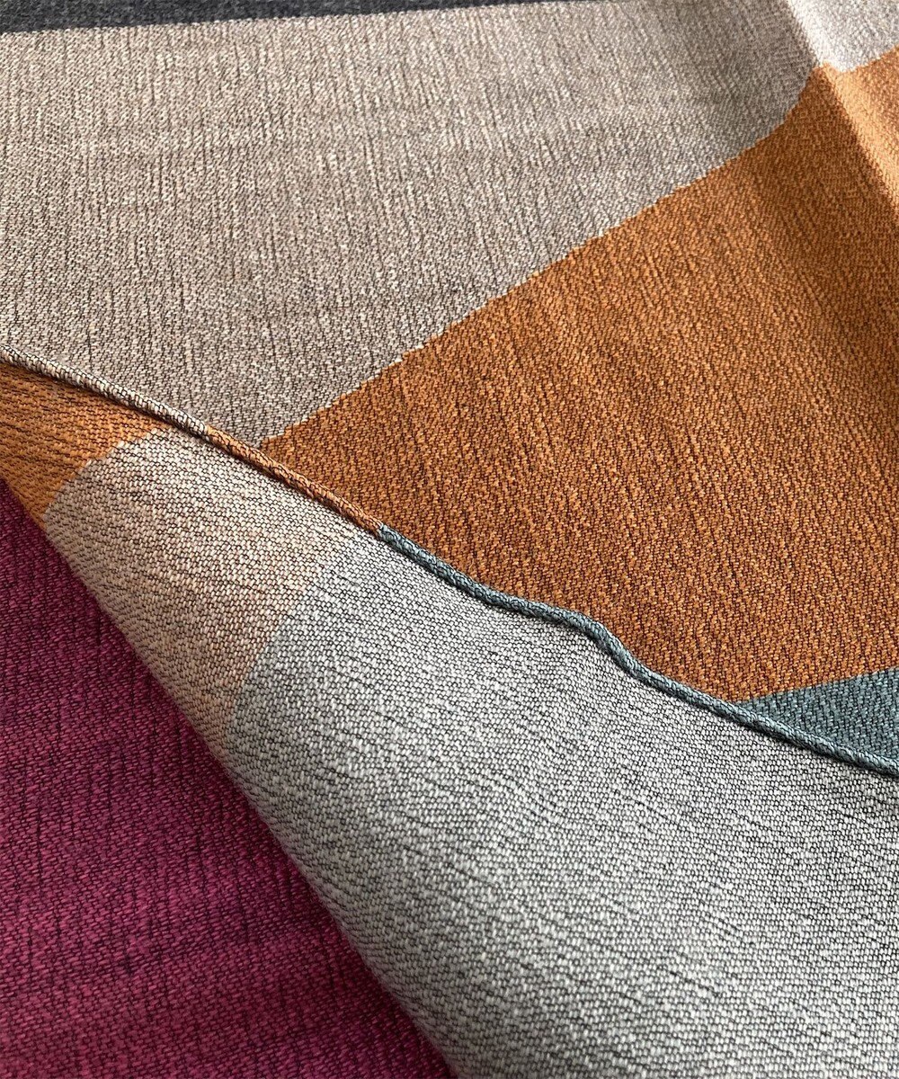 POLS ウールジャカードストール 