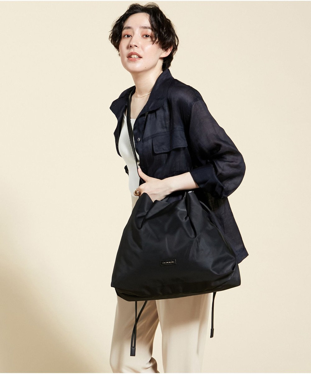 LA BAGAGERIE ドローストリング2WAYトート Mサイズ 