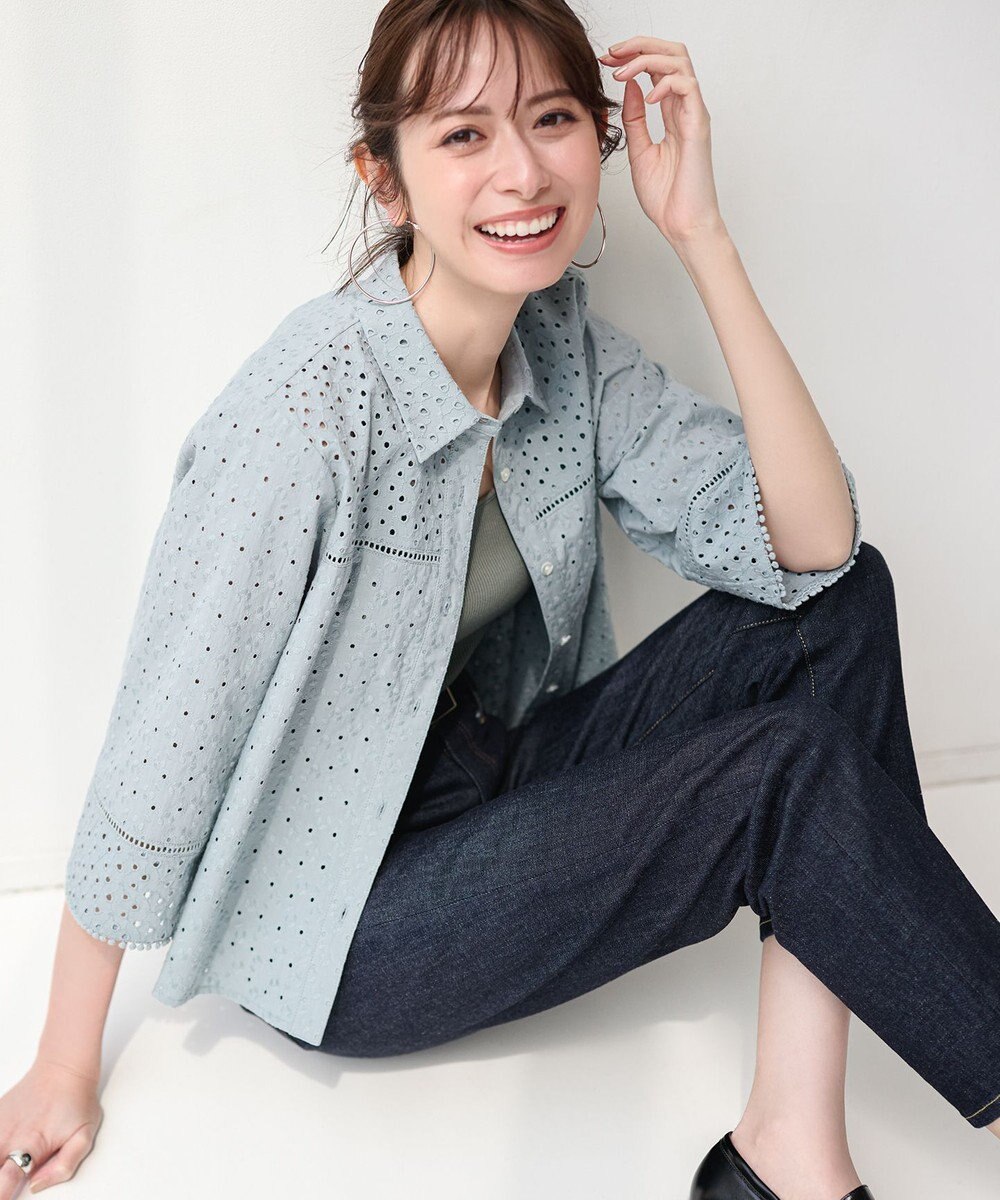 23区 S 【洗える】23区DENIM ボーイズテーパード パンツ 