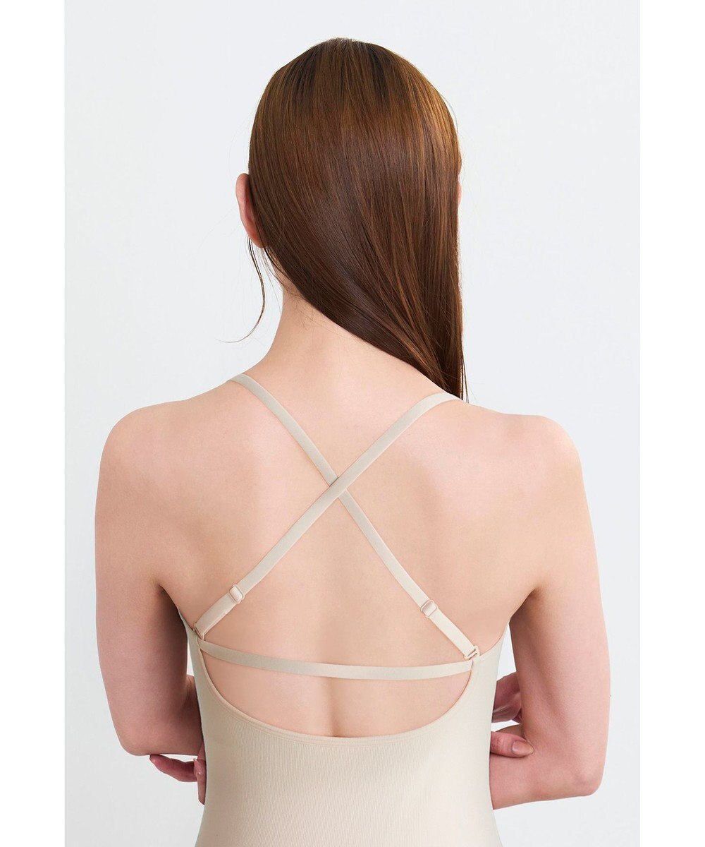 WACOAL 【GOCOCi ゴコチ】 カップ付きインナー ぴったりフィット ズレにくい 洗濯機洗い可能(ネット使用) ブラキャミソール ブラトップ レディース ノンワイヤー UGG122 /ワコール 