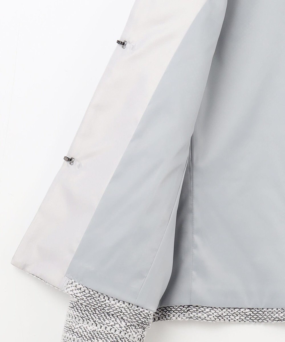 自由区 S カラミツイードノーカラー ジャケット 