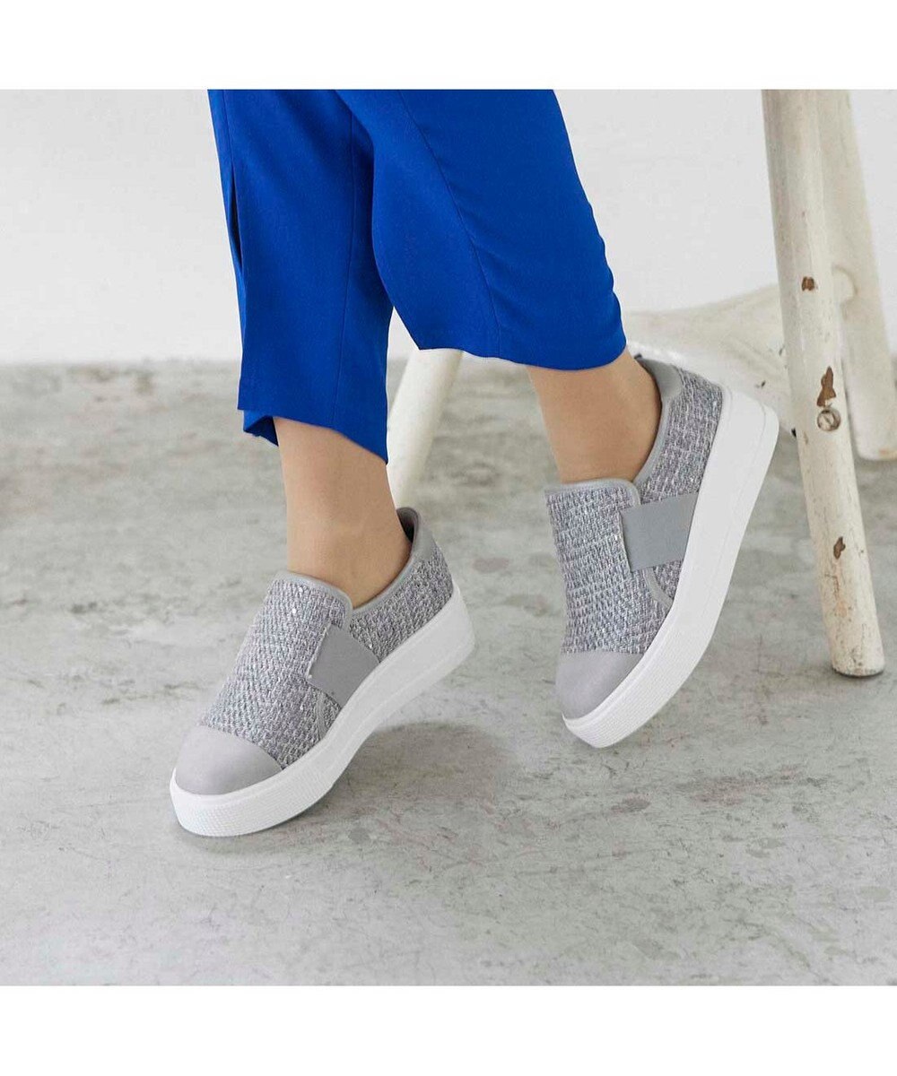 Riz raffinee <Riz raffinee>厚底スリッポンスニーカー 