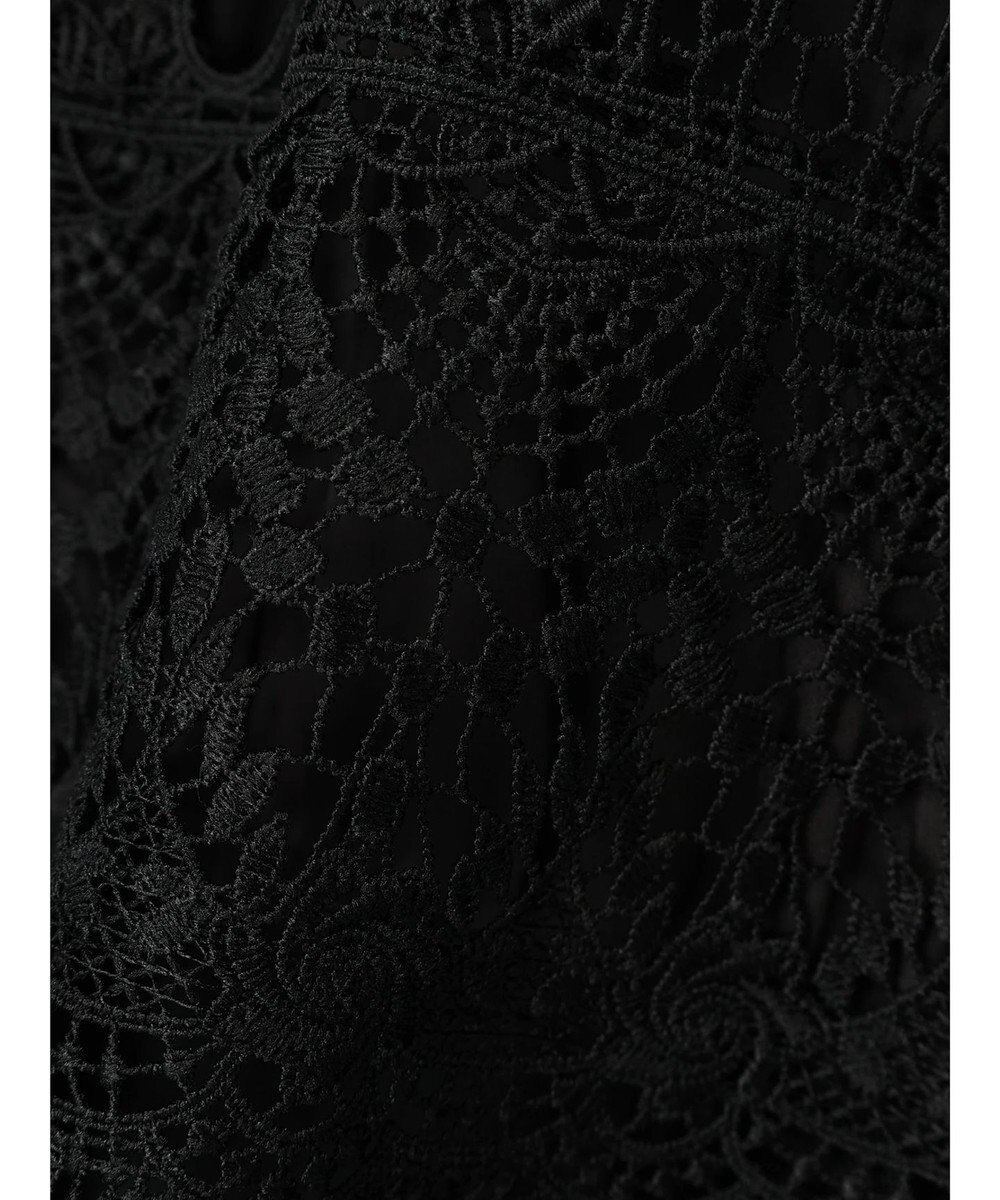 earth music&ecology レースチュールプリーツワンピース 