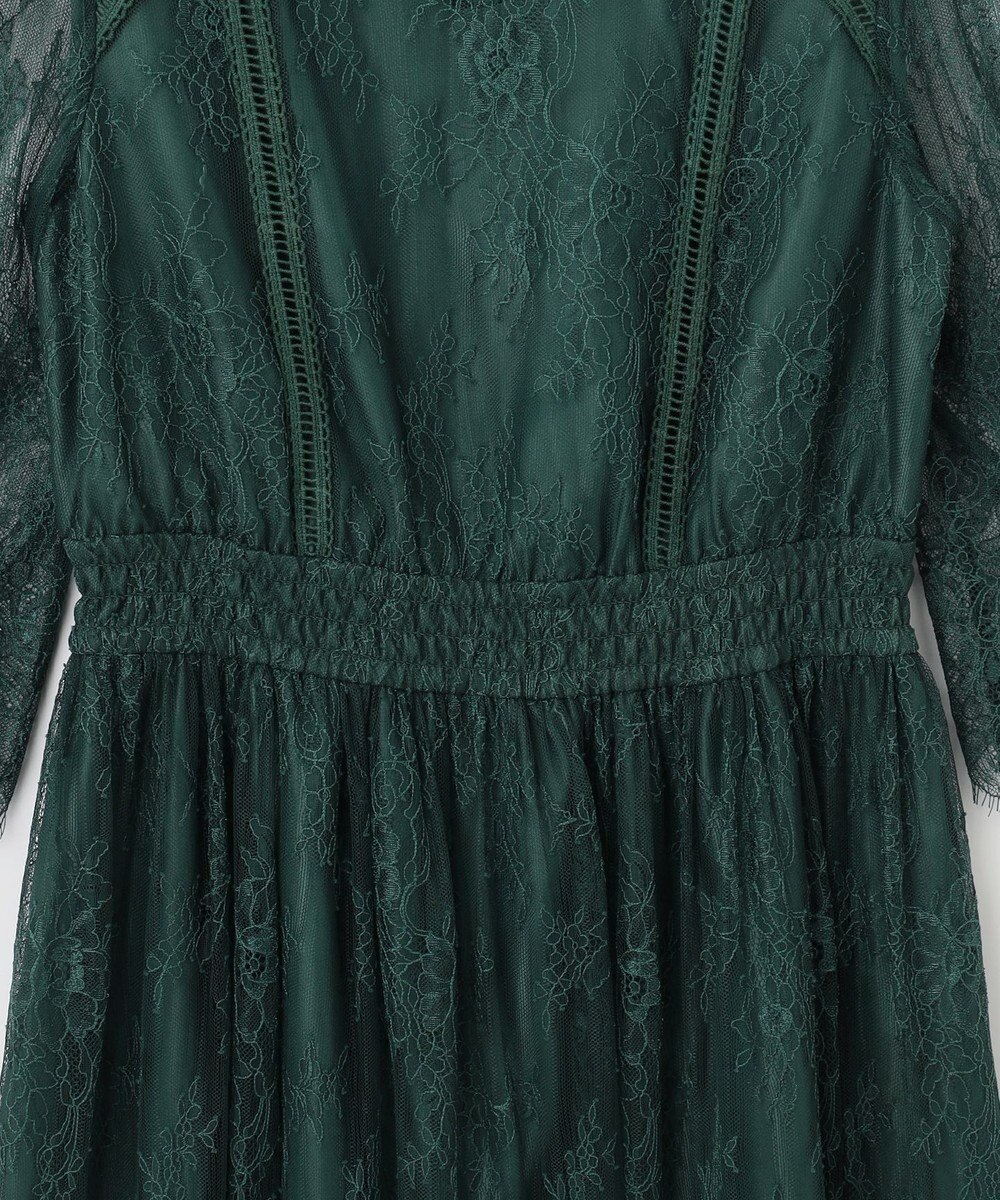 ANY SIS 【洗える】パネルレース ドレス 