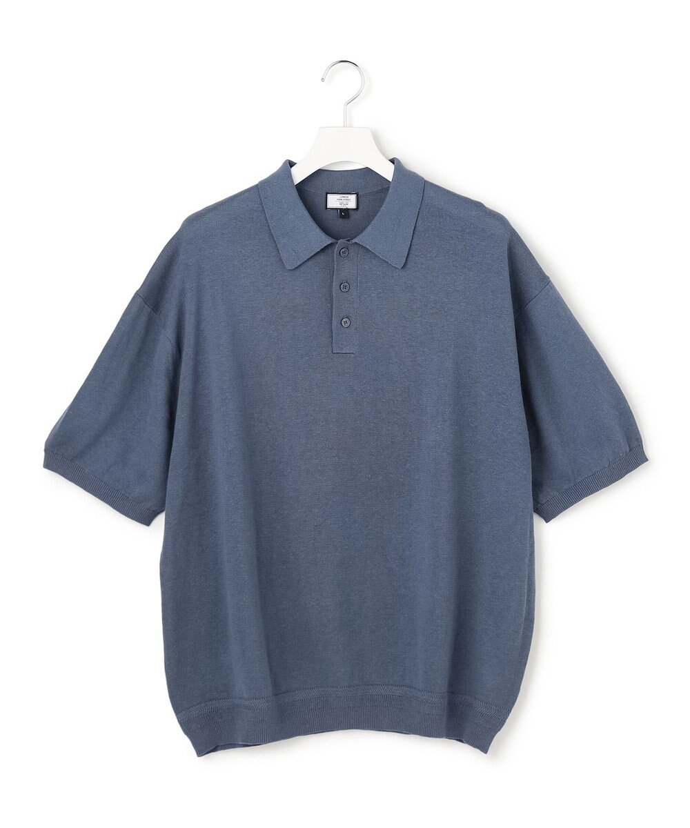 J.PRESS YORK STREET 【UNISEX】ベーシック ニットポロシャツ 