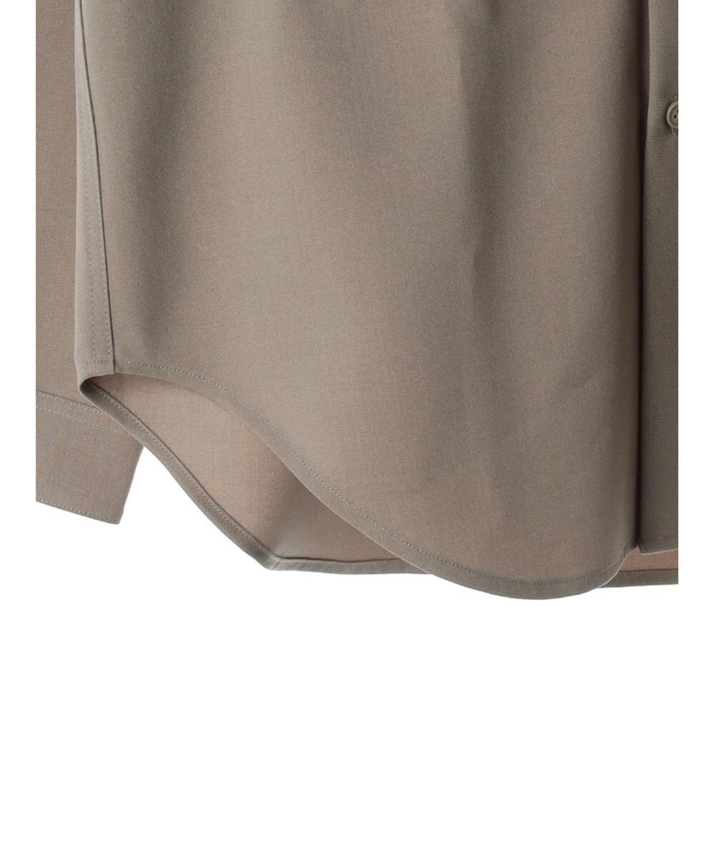 CRAFT STANDARD BOUTIQUE ポリエステルツイルポケッタブルシャツ 