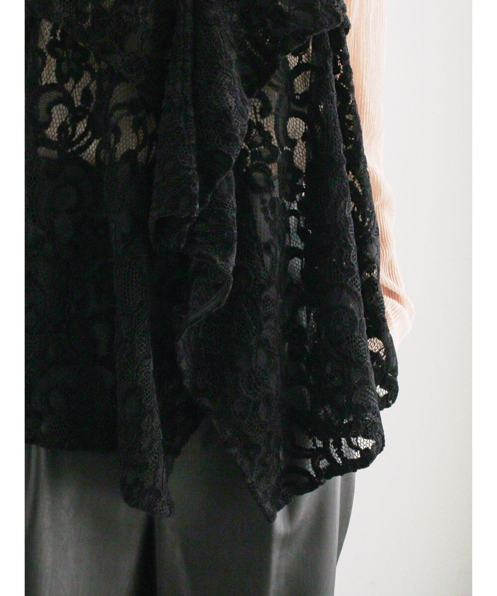 Te chichi ベロアレースキャミソール 