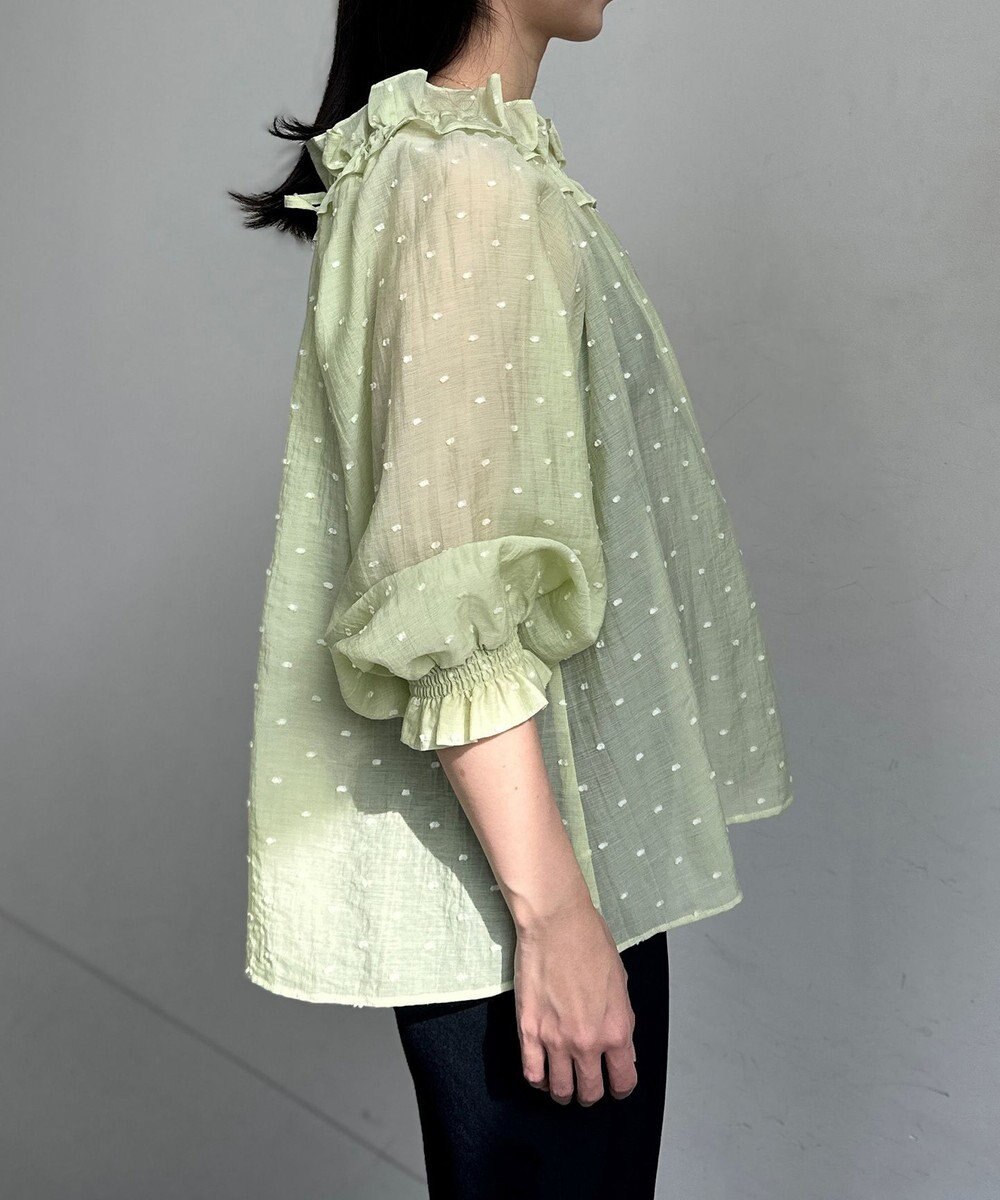 組曲 S 【Flower Collection】フラワードット ブラウス 