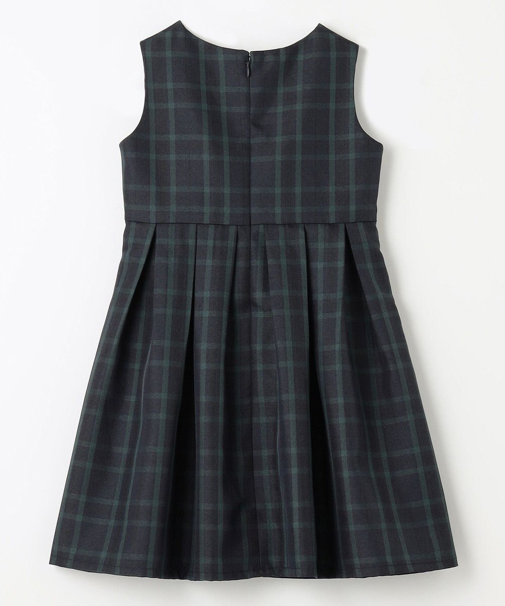 ANY KIDS チェックジャンパースカート 