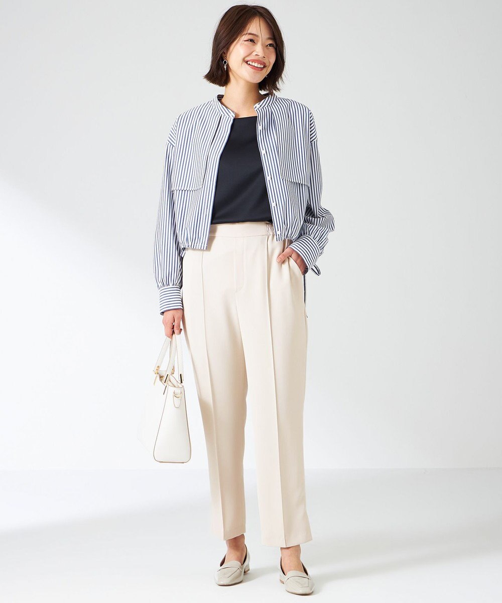 ANY SIS 【撥水・接触冷感・UVカット】コンフォートイージー テーパードパンツ 