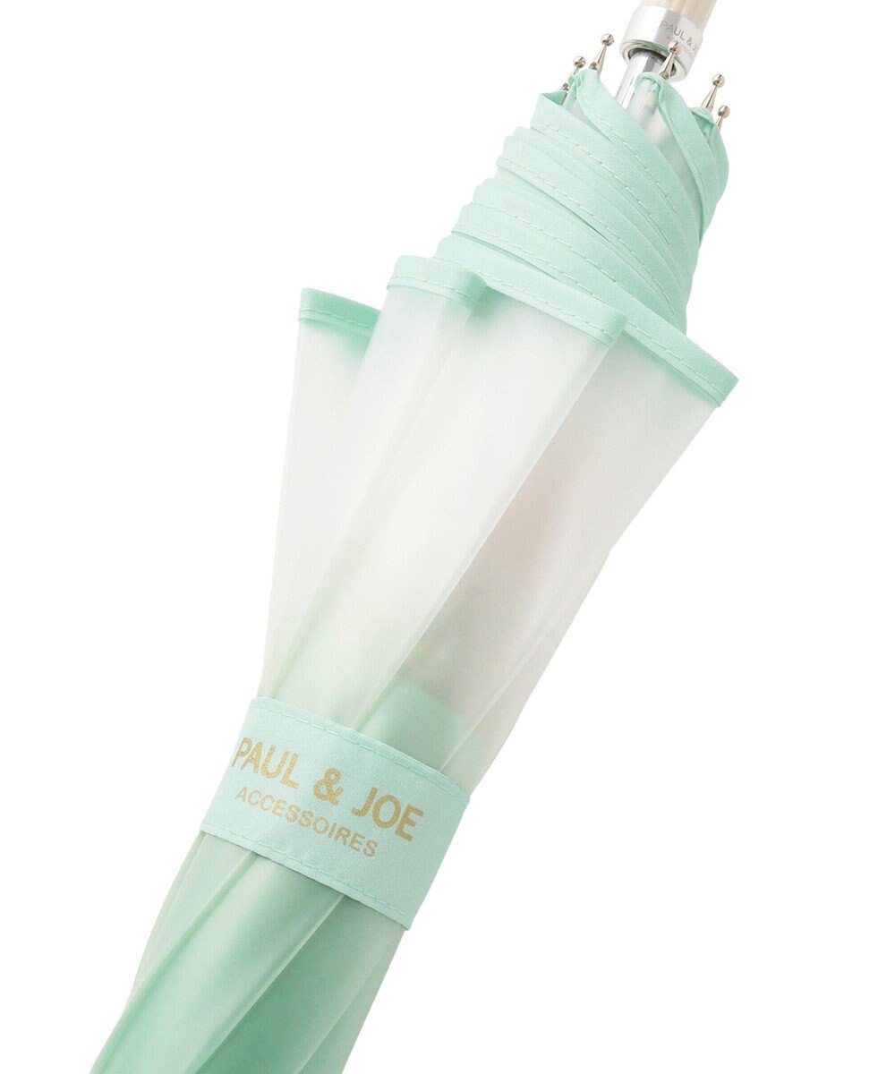 MOONBAT ポール＆ジョー アクセソワ 長傘 ビニール傘 グラデーション×クリザンテーム 