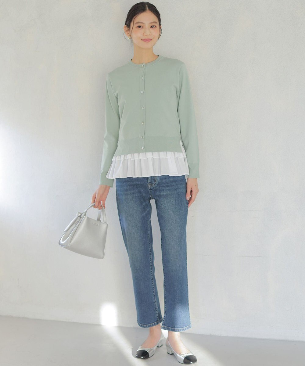 組曲 ミッドデニム パンツ 