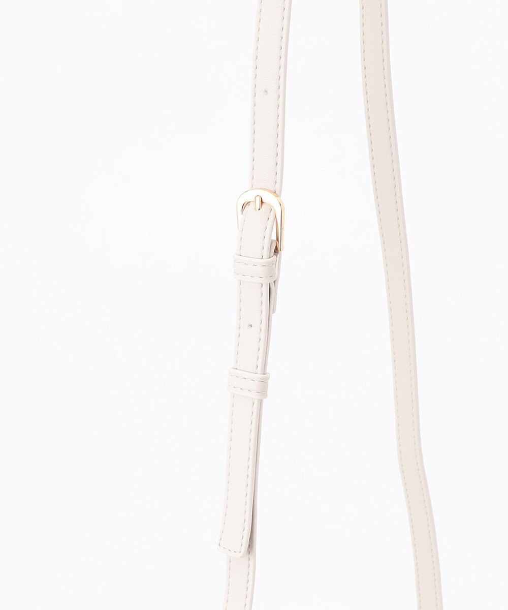 LA BAGAGERIE ランダムプリーツショルダーバッグ 