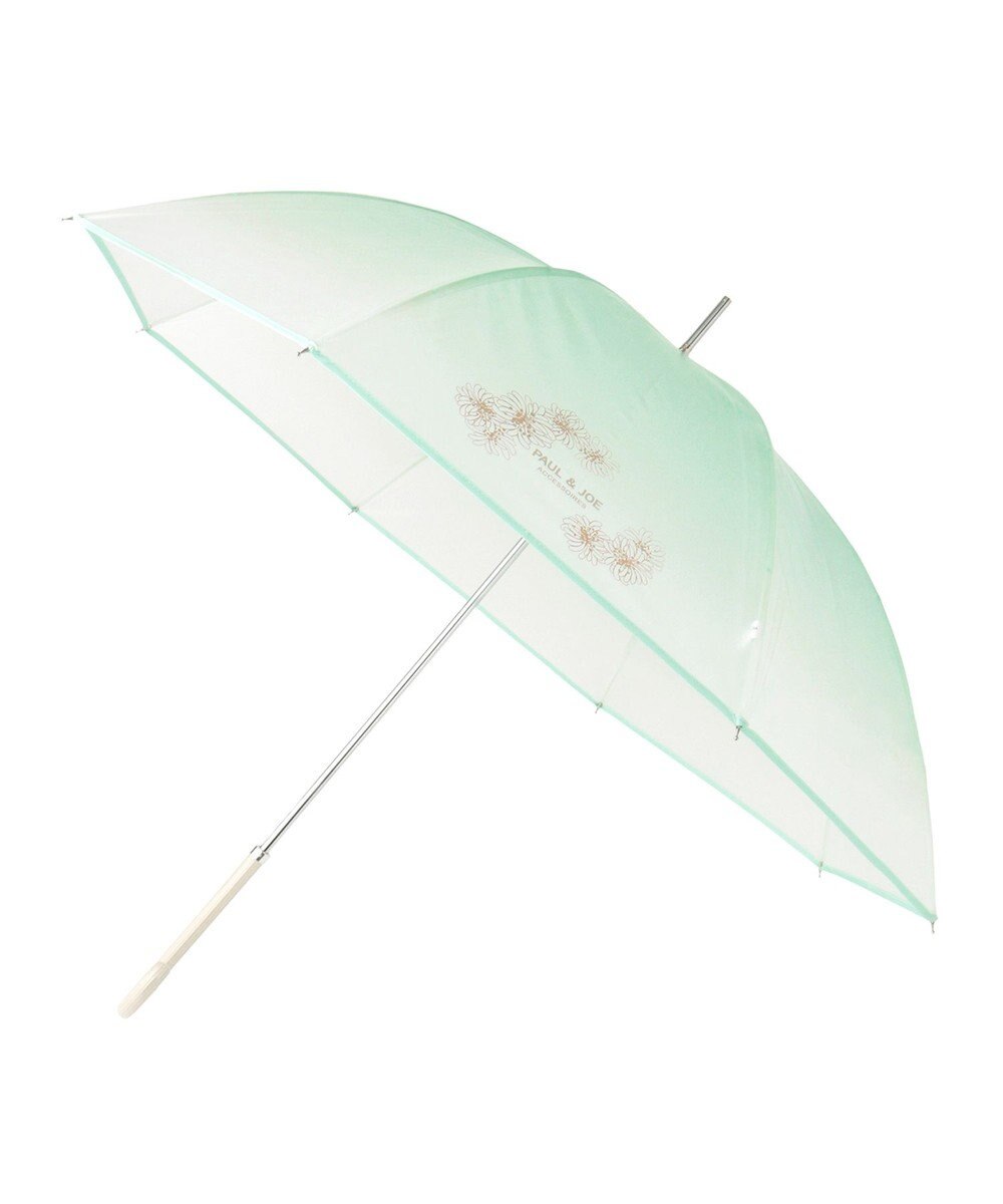 MOONBAT ポール＆ジョー アクセソワ 長傘 ビニール傘 グラデーション×クリザンテーム 