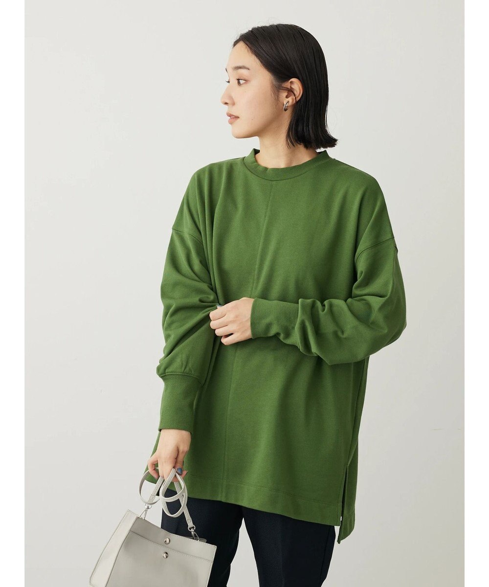 Green Parks ＢＰセンターシームミニ裏毛プルオーバー 