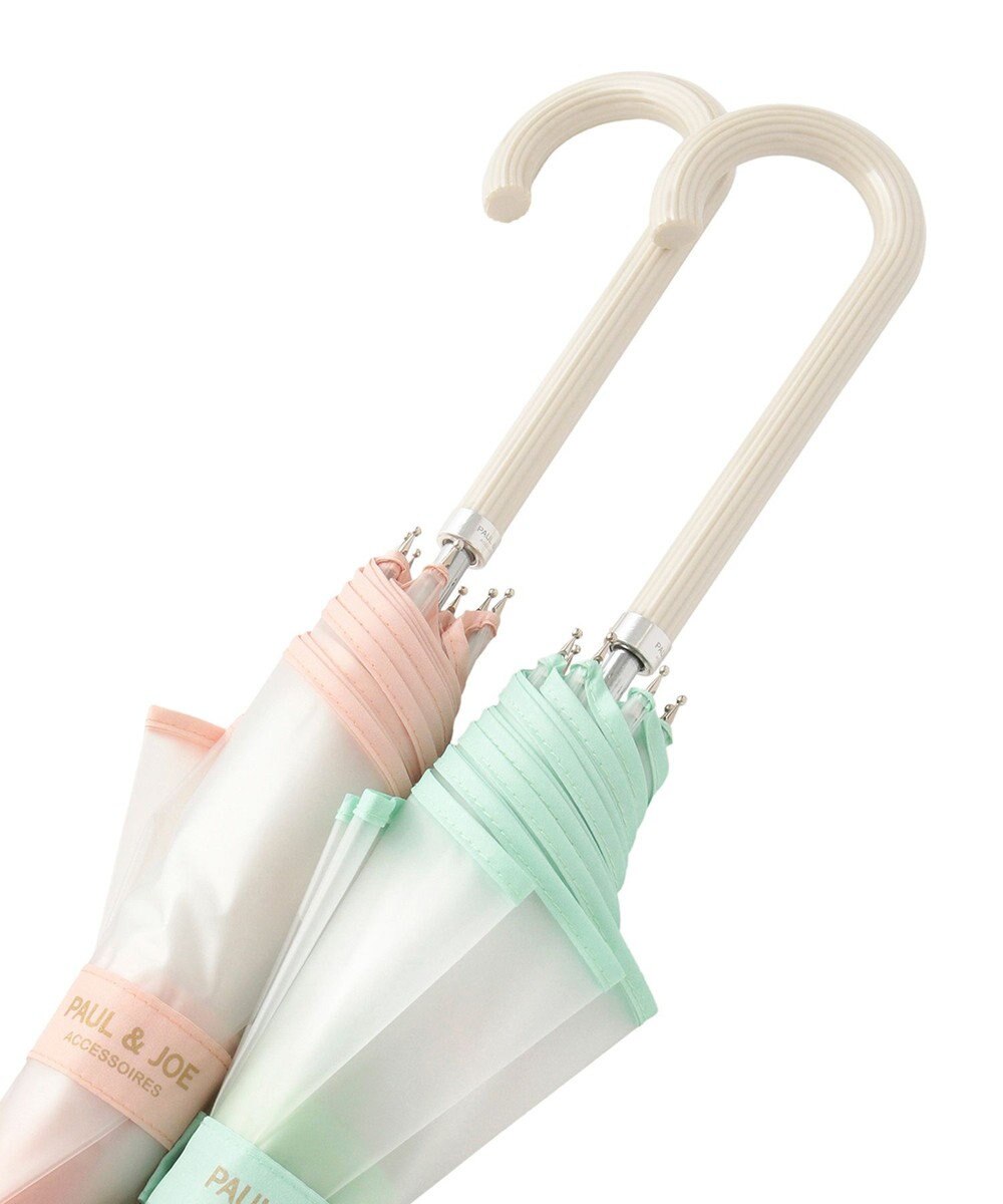 MOONBAT ポール＆ジョー アクセソワ 長傘 ビニール傘 グラデーション×クリザンテーム 