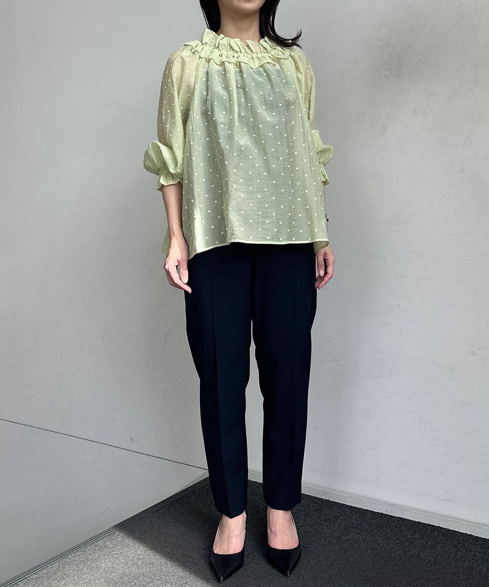 組曲 S 【Flower Collection】フラワードット ブラウス 