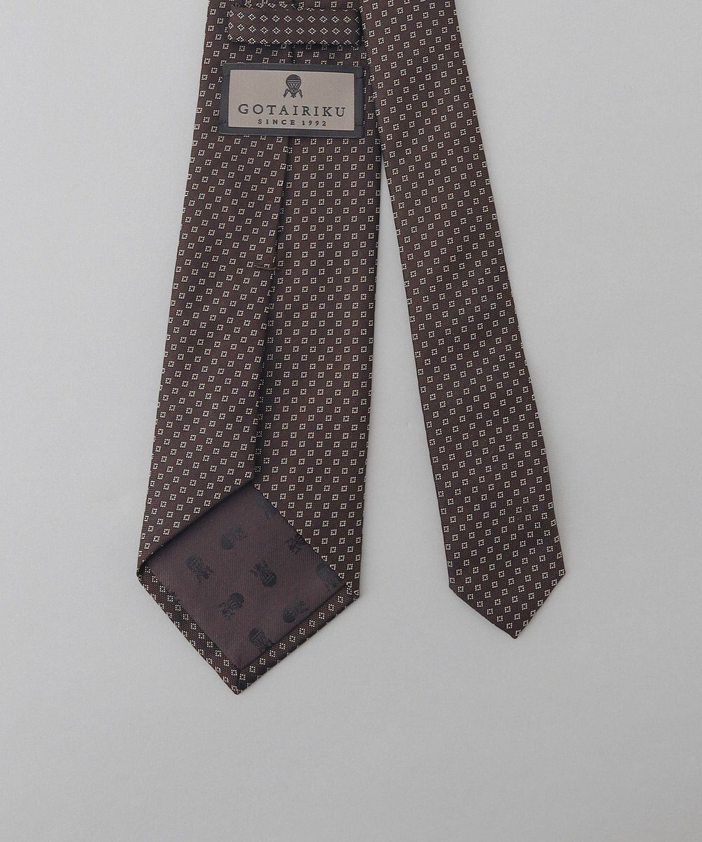 GOTAIRIKU GOTAIRIKU別注【日本製】シルク ネクタイ_小紋柄 