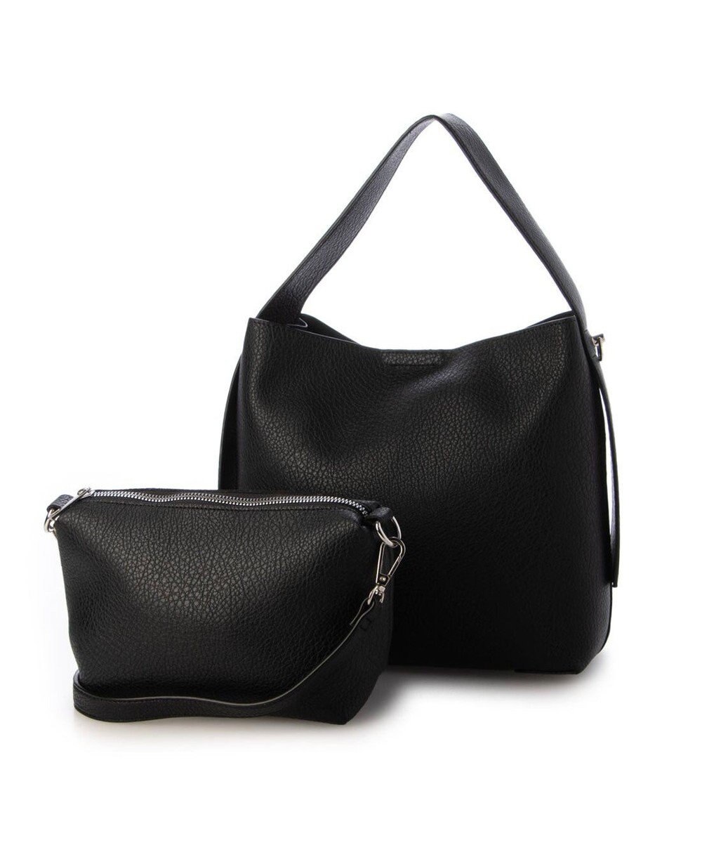 UNBILLION カシュカシュ cachecache / ポーチショルダー付き2wayホーボーバッグ 