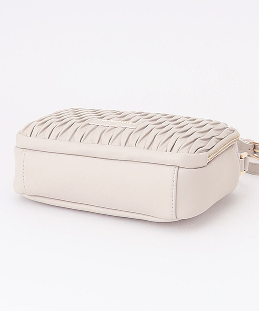 LA BAGAGERIE ランダムプリーツショルダーバッグ 