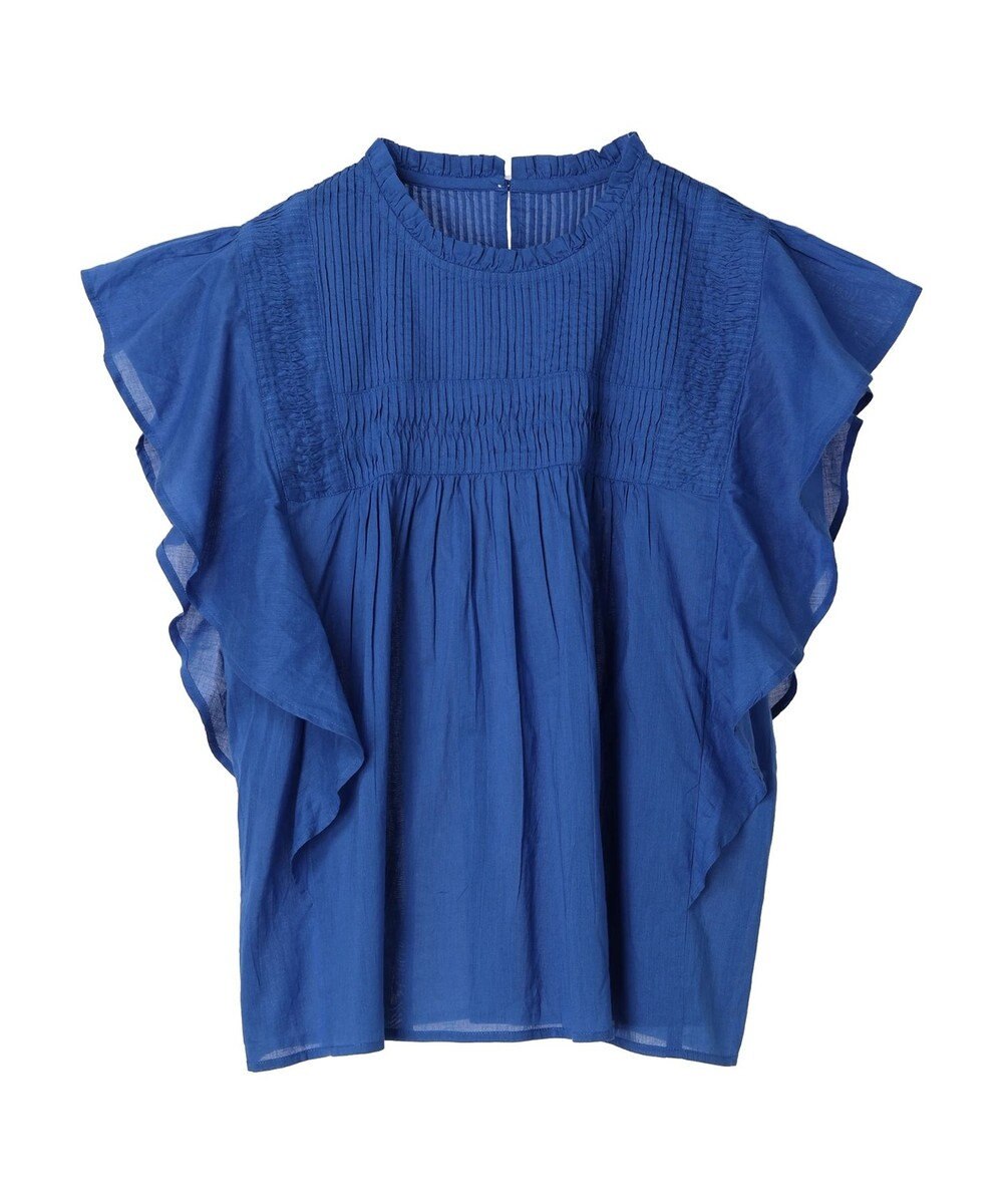 Green Parks Ｉ　フリルノースリーブブラウス 