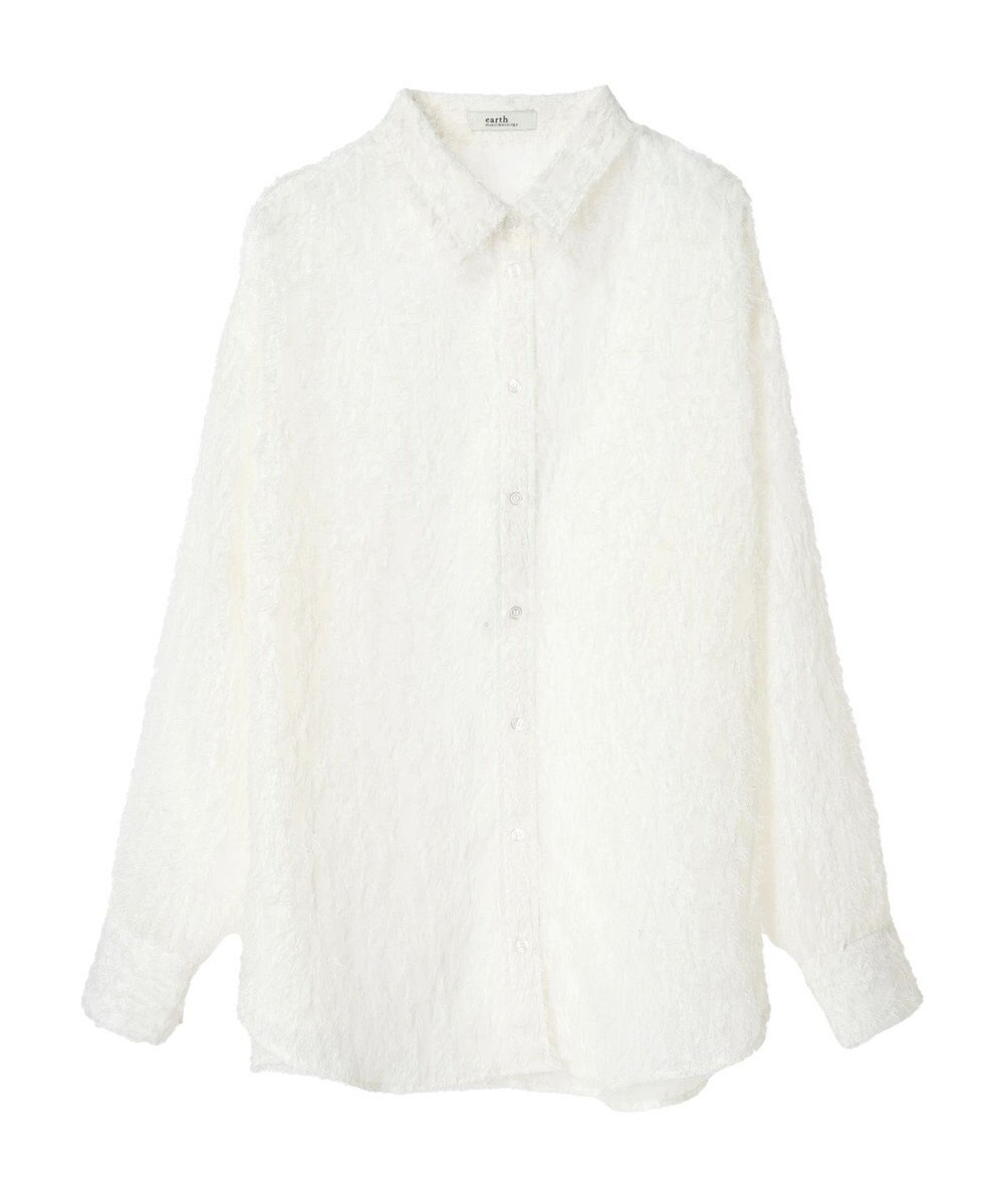 earth music&ecology ジャガードシャツ 