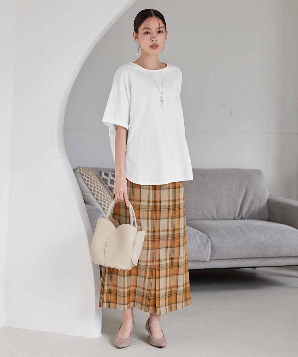 Tiaclasse 【接触冷感・UVカット・吸水速乾・洗える】バックシャンカットソープルオーバー 