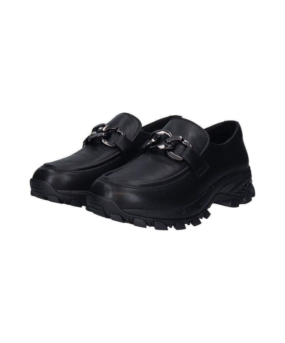 Bridget Birkin 【VINCULUM】防滑メタルチェーンローファー 