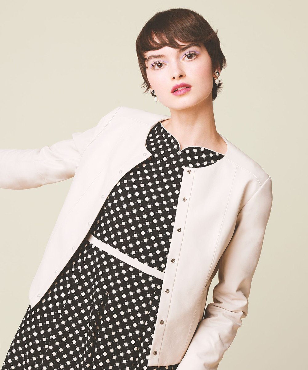 TOCCA BUBBLES レザージャケット 