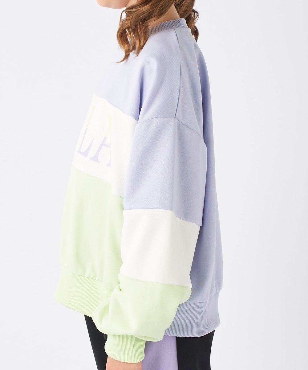 OP／FILA 【FILA】パステルカラークルーネックスウェット/キッズ 