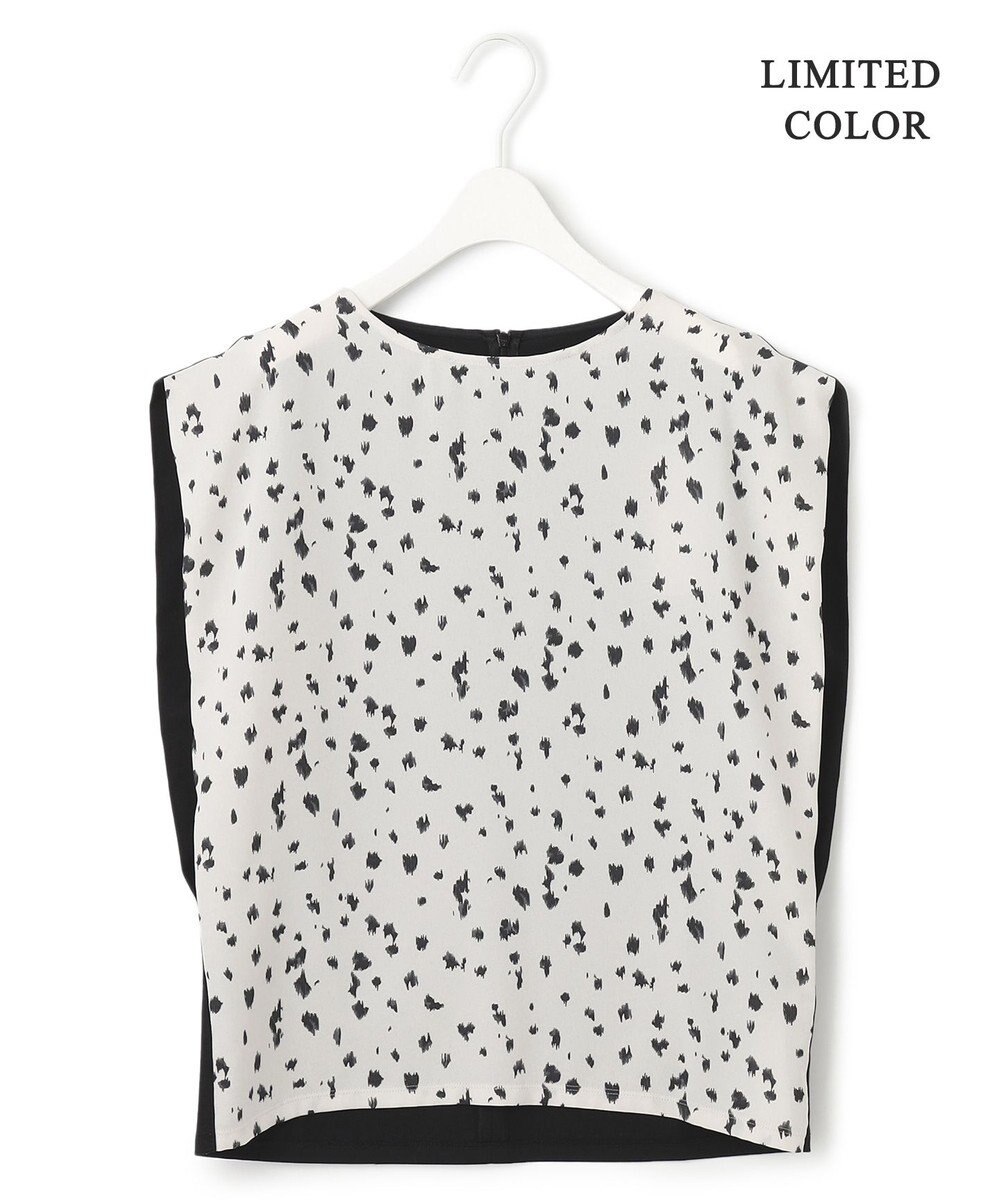 ICB 【WEB限定カラーあり・洗える】 プリントコンビ カットソー 