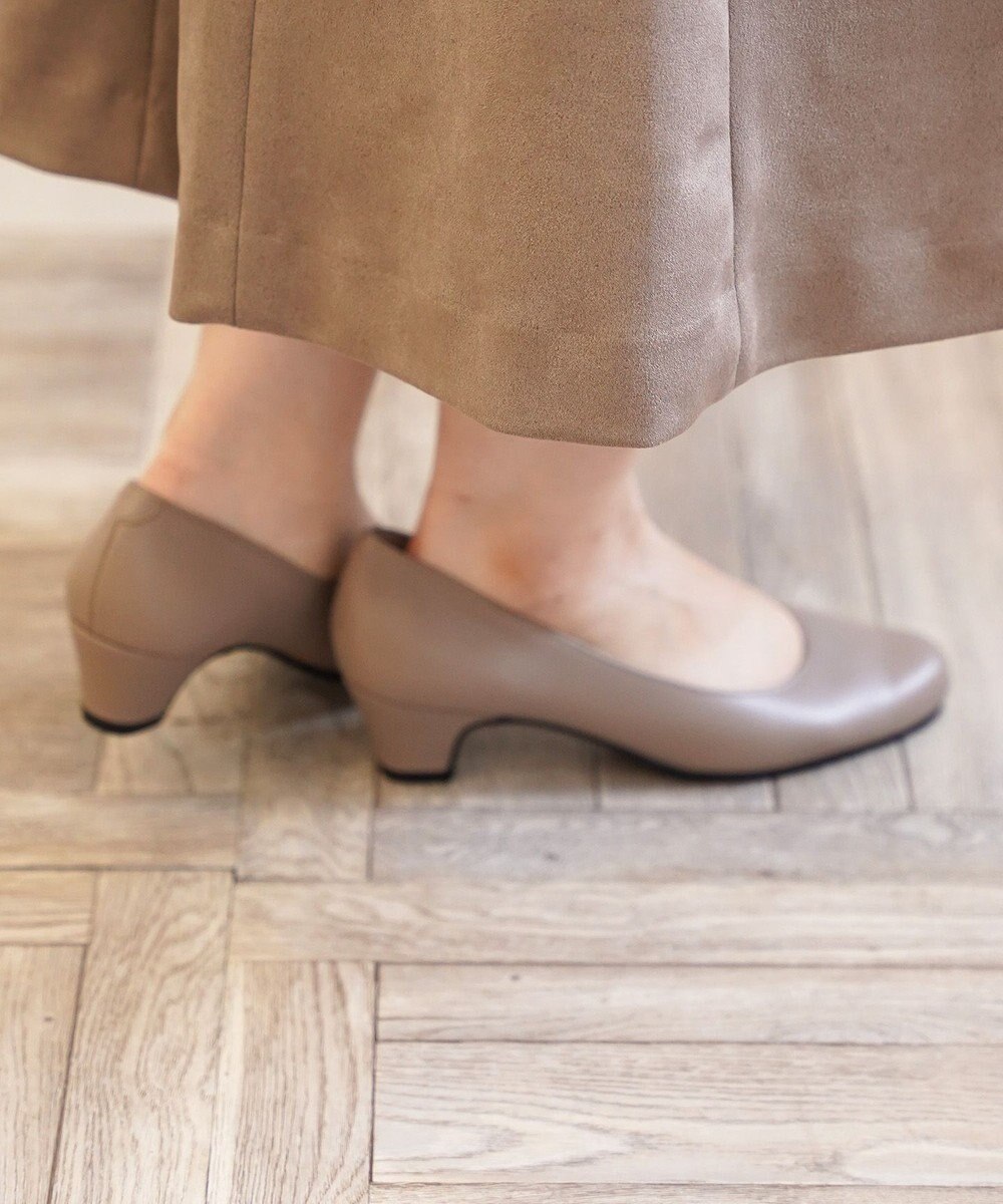 Pointer 日本製 ラウンドトゥパンプス 