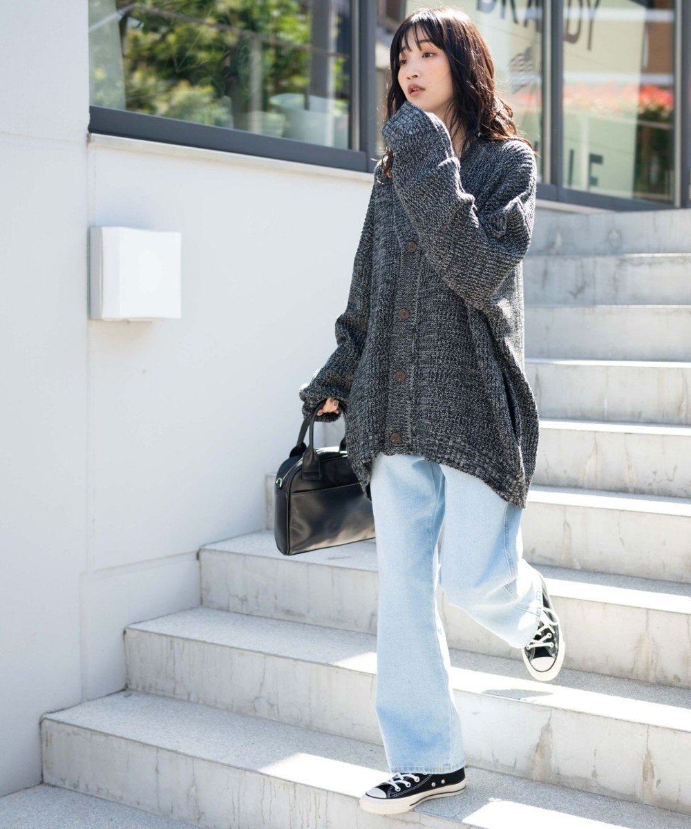 WEGO ルーズフィットカーディガン 