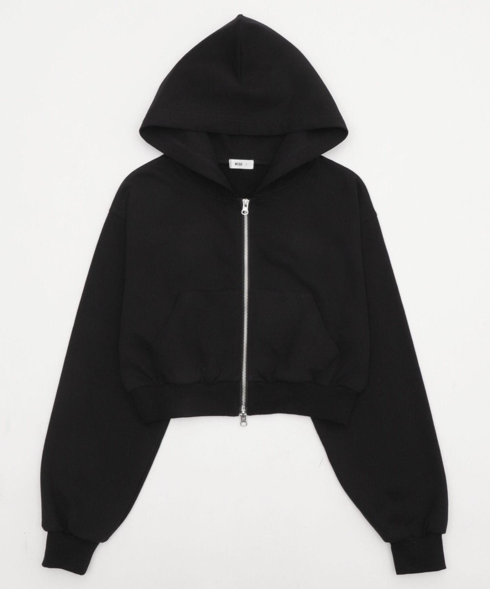 WEGO ショートZIPパーカー 