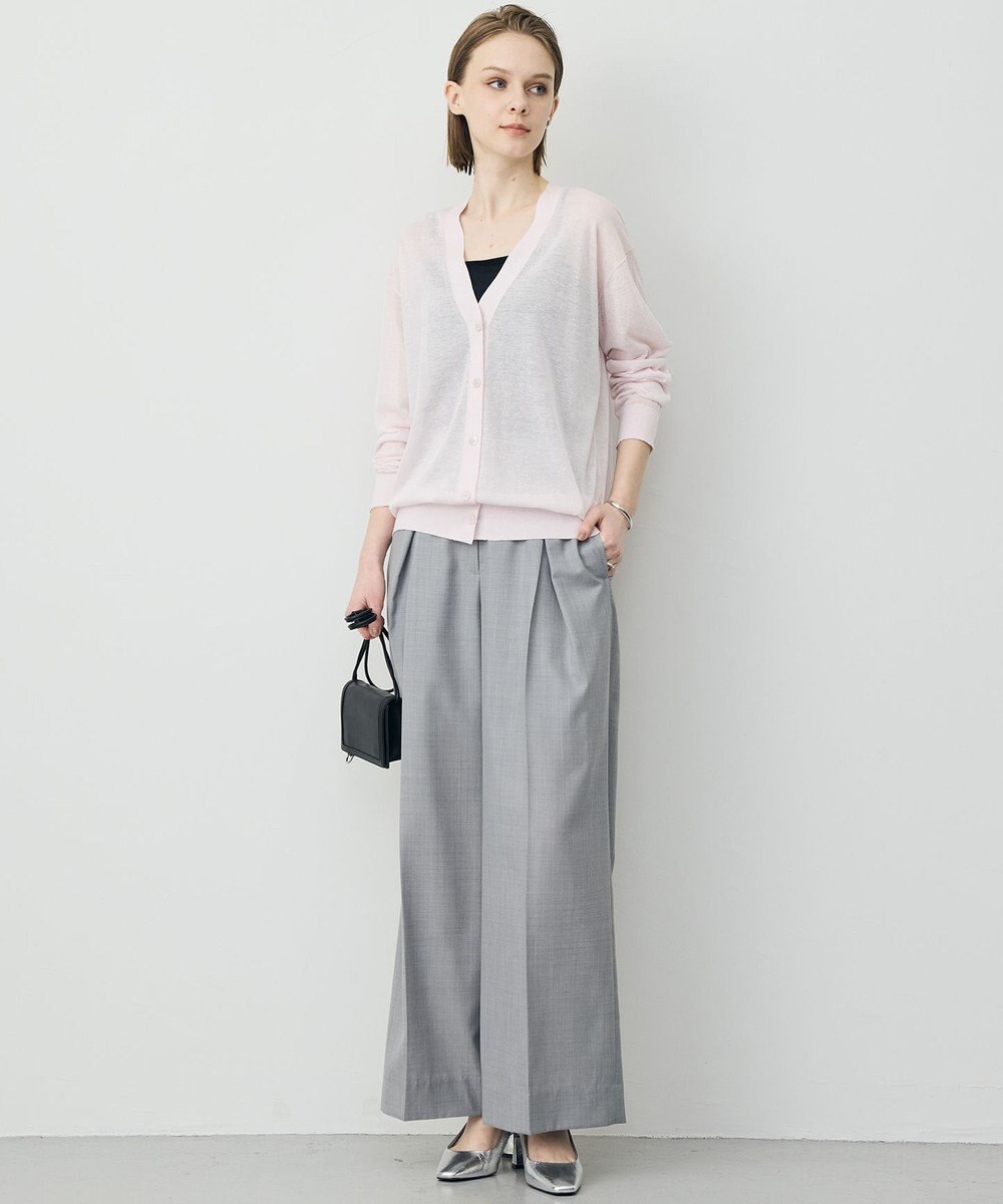 ICB L 【先行予約】ドライクールトロ クロスタックワイドパンツ 