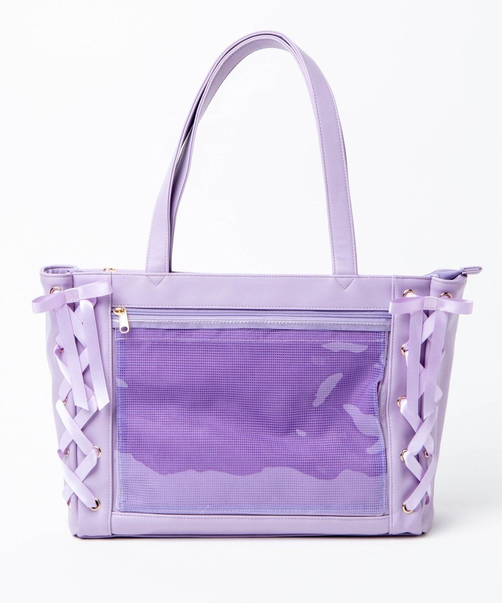 WEGO 【痛バ＆推し活】レースアップ痛バッグS 