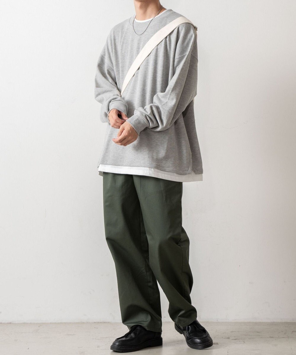 WEGO フェイクレイヤードプルオーバー 