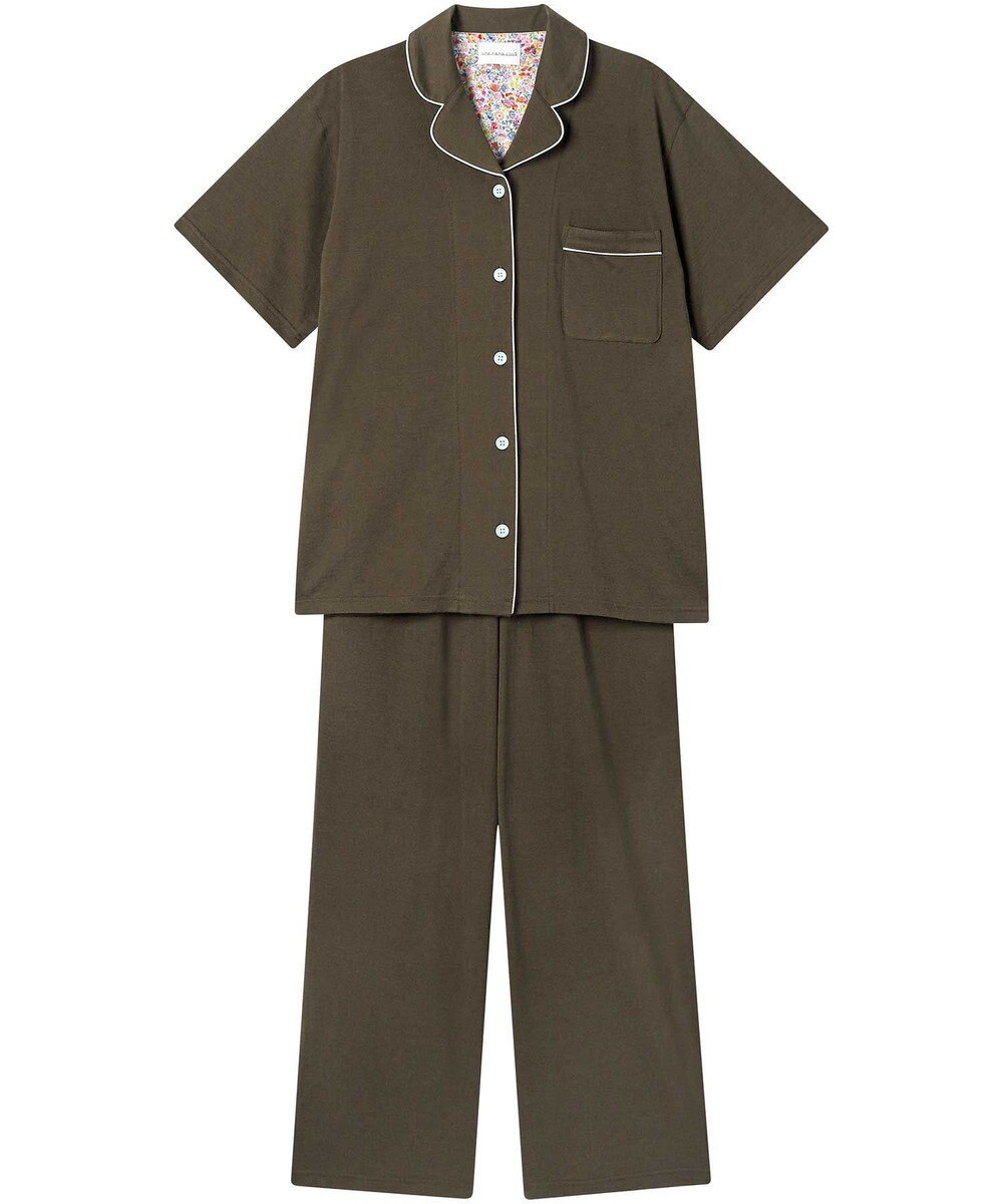 une nana cool 【綿100％】強撚天竺半袖パジャマ MADE WITH LIBERTY FABRIC 