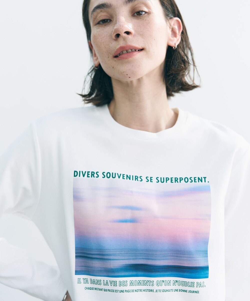 UNFILO コットンスムース グラフィックＴ 