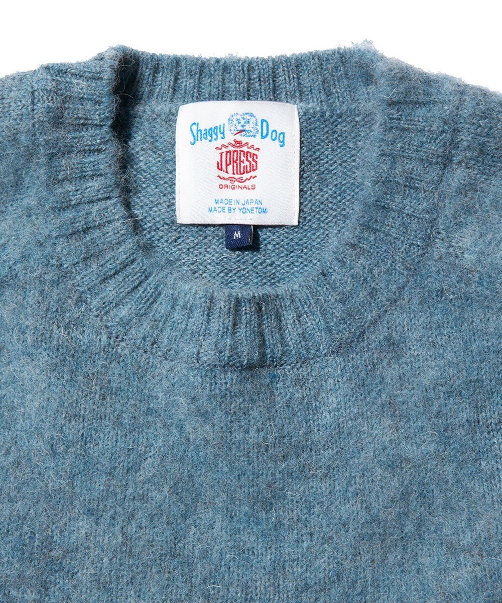 J.PRESS MEN 【J.PRESS ORIGINALS】SHAGGYDOG CREW KNIT / JAPAN MADE 