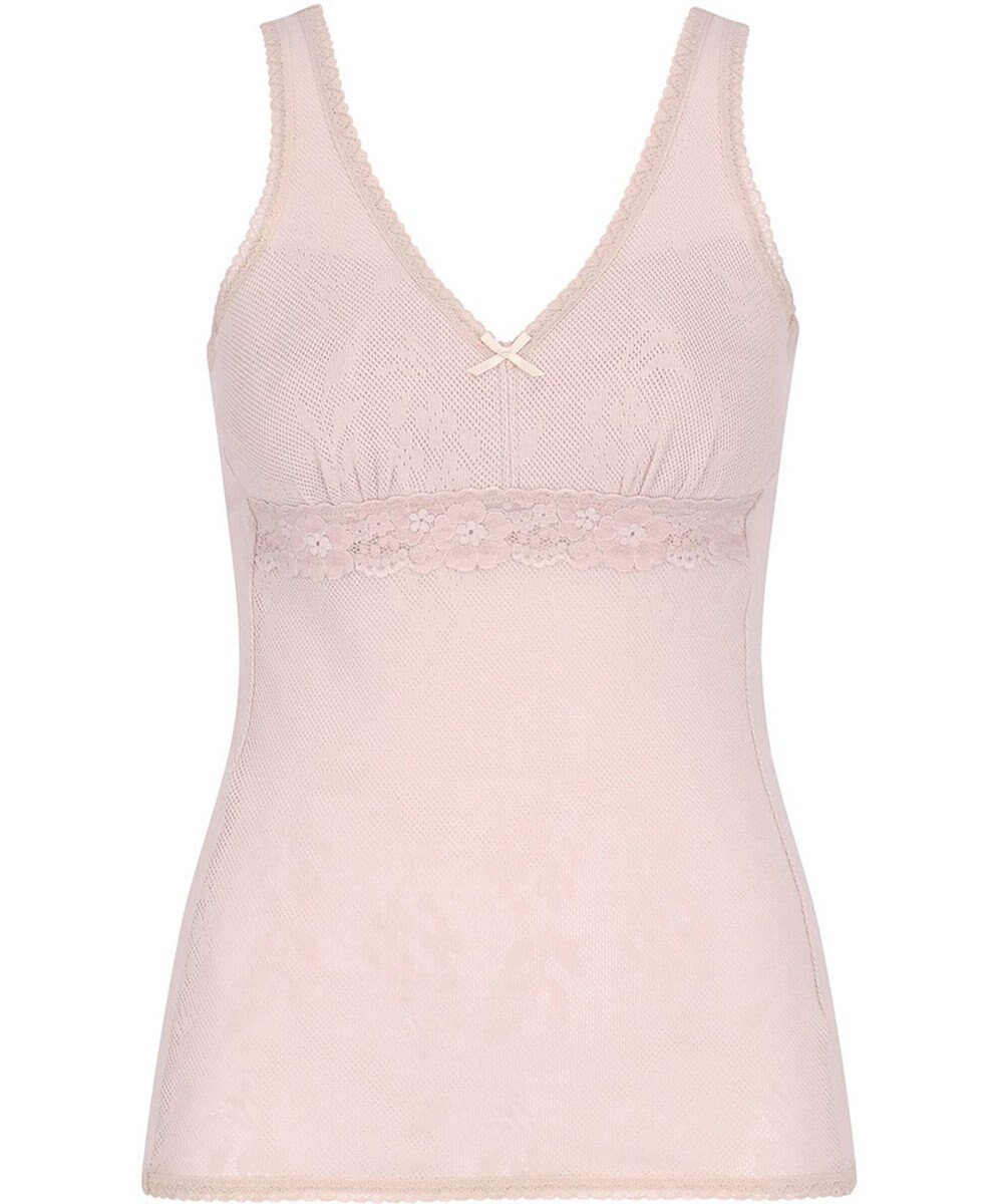 Wing カップ付きインナー 綿100％(身生地) さらっと快適 【綿100％ メッシュタイプ】 ブラトップ タンクトップ 春 夏 EL6186 ウイング／ワコール 