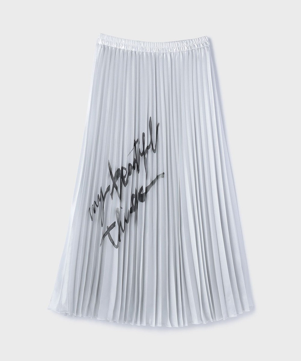 GRACE CONTINENTAL コラボロングプリーツスカート 